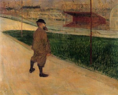 Henri Toulouse-Lautrec - Tristan Bernard At The Buffalo Stadium