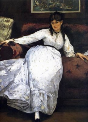 Edouard Manet - Berthe Morisot; le repos