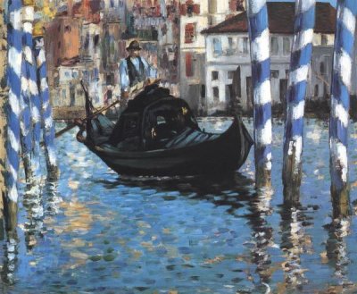 Edouard Manet - Grand Canal Blue Venice