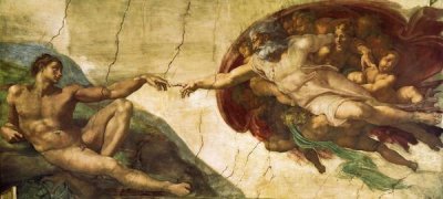 Michelangelo - Creation Of Adam (1)