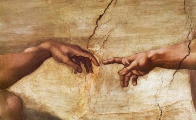 Creation Of Adam (detail)