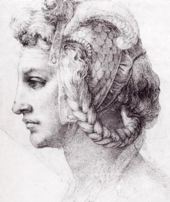 Michelangelo - Ideal Head Of A Woman