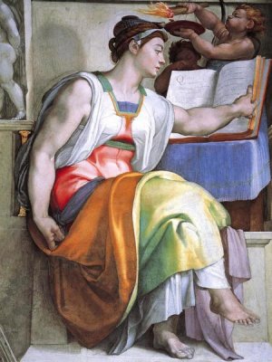 Michelangelo - The Erythraean Sibyl