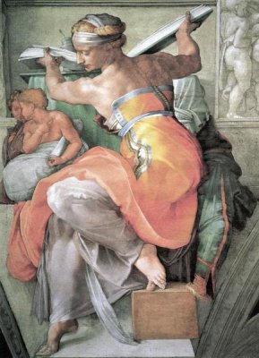Michelangelo - The Libyan Sibyl