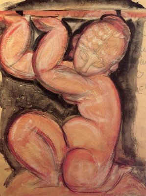 Amedeo Modigliani - Caryatid X