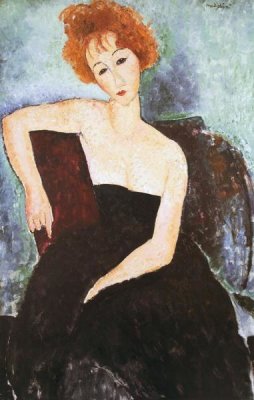 Amedeo Modigliani - Red Headed Woman