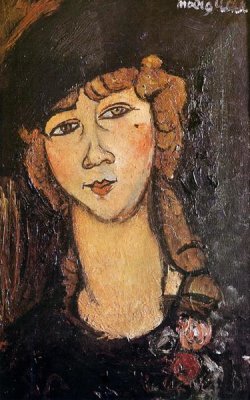 Amedeo Modigliani - Woman In Hat Lolotte