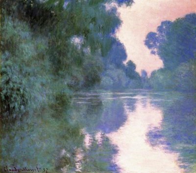 Claude Monet - Branch Of The Seine Near Giverny 2 1897