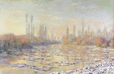 Claude Monet - Floating Ice 1880