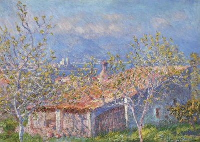 Claude Monet - Gardeners House At Antibes