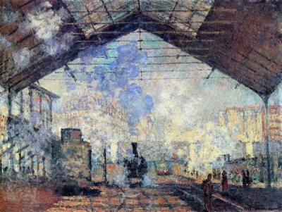 Claude Monet - Gare St. Lazare