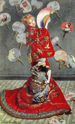 Claude Monet - La Japonaise 1876