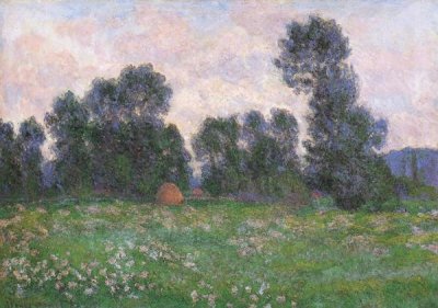 Claude Monet - Meadow At Giverny 1890