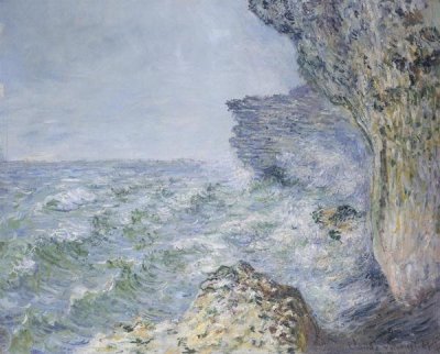 Claude Monet - The Sea At Fecamp 1881