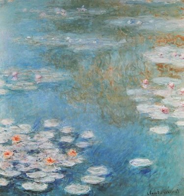Claude Monet - Waterlilies At Giverny 1908
