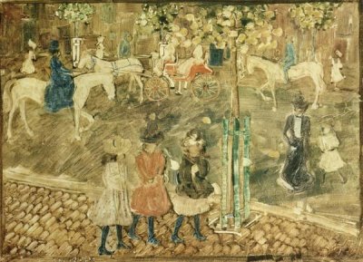 Maurice Brazil Prendergast - Horseback Riders