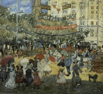 Maurice Brazil Prendergast - Madison Square