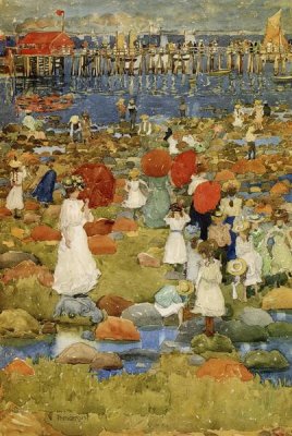 Maurice Brazil Prendergast - The Stony Beach