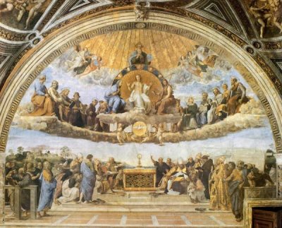 Raphael - Dispute At The Eucharist