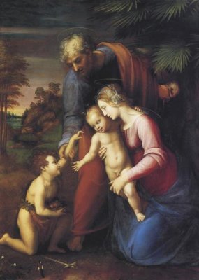 Raphael - Holy Family With St John 2