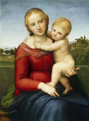 Raphael - The Small Cowper Madonna, c. 1505