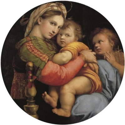 Raphael - Madonna And Child With St John 6