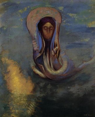 Odilon Redon - Oannes