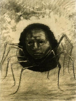 Odilon Redon - The Crying Spider