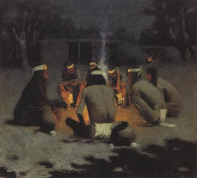 Frederic Remington - Apache Medicine Song