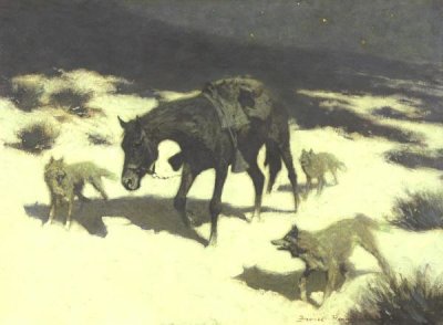 Frederic Remington - Last March