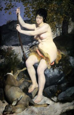 Pierre-Auguste Renoir - Diana Huntress