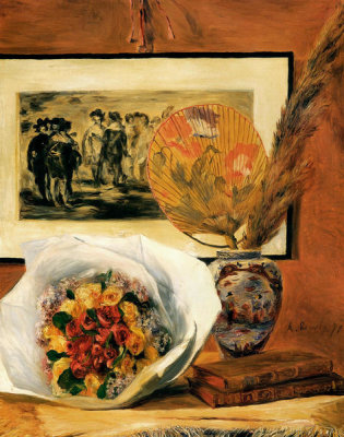 Pierre-Auguste Renoir - Still Life With Bouquet