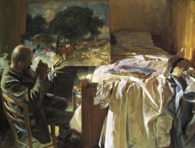 John Singer Sargent - An Artist in his Studio