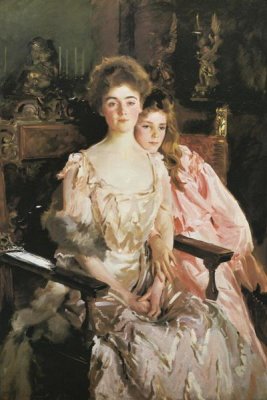 John Singer Sargent - Mrs Fiske Warren and Daughter Rachel