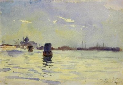 John Singer Sargent - On the Lagoons, Venice, 1880-81