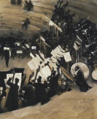 John Singer Sargent - Rehearsal of the Pas de Loup Orchestra