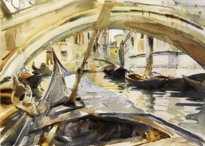 John Singer Sargent - Rio di Santa Maria Formosa, Venice, 1902-04