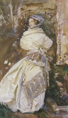 John Singer Sargent - The Cashmere Shawl, 1910