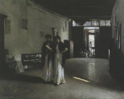 John Singer Sargent - Venetian Interior, 1880