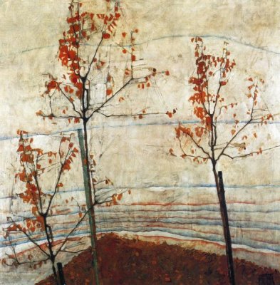 Egon Schiele - Autumn Trees 1911