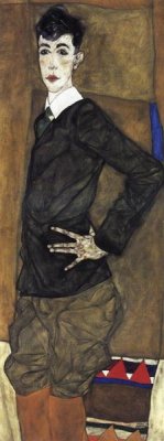 Egon Schiele - Portrait Of Erich Lederer