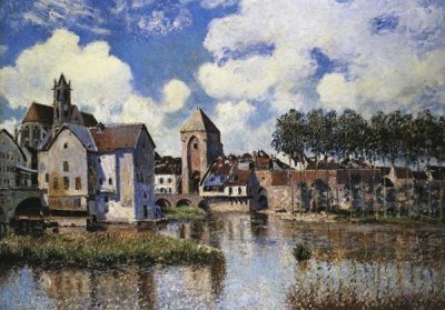 Alfred Sisley - Moret Sur Loing