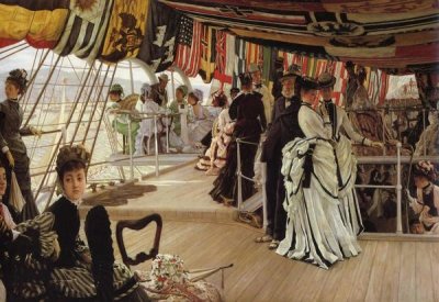 James Tissot - The Ball On Shipboard