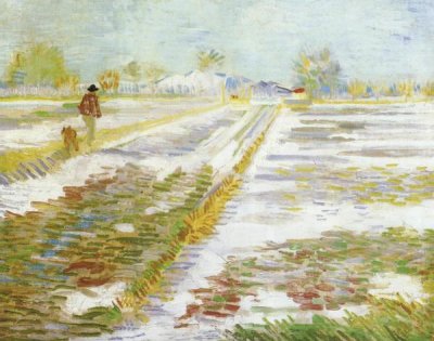 Vincent Van Gogh - Landscape Snow