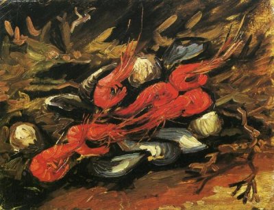 Vincent Van Gogh - Mussels Shrimp