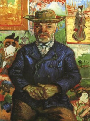 Vincent Van Gogh - Portrait Pere Tanguy 2