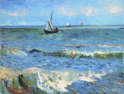 Vincent Van Gogh - The Sea At Les Saintes Maries De La Mer