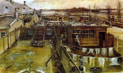 Vincent Van Gogh - Carpenter Workshop Seen From The Artists Studio