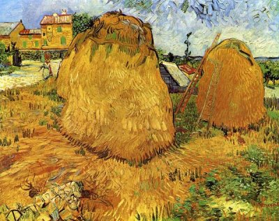 Vincent Van Gogh - Haystacks In Provence