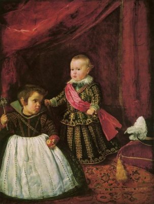 Diego Velazquez - Don Baltasar And His Dwarf